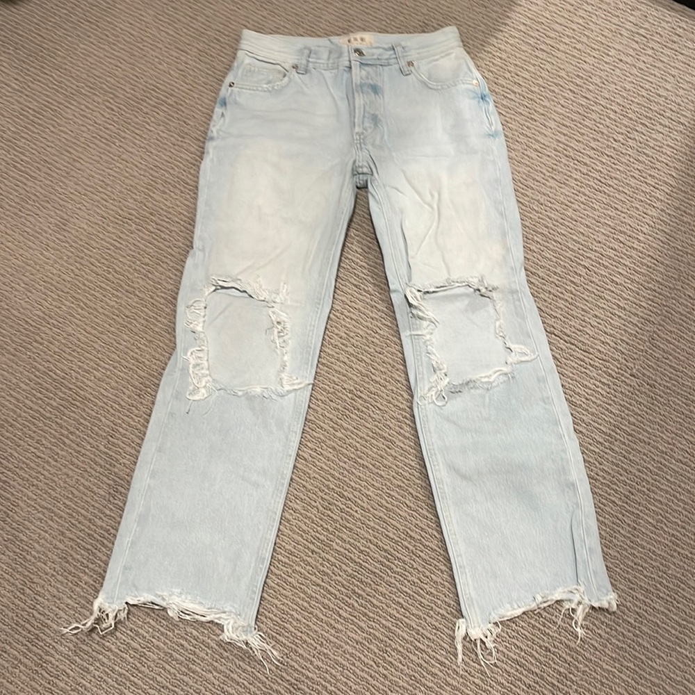 Free people ripped jeans